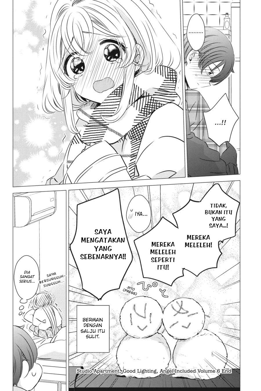 One Room, Hiatari Futsuu, Tenshi-tsuki. Chapter 34.5 - halaman 17