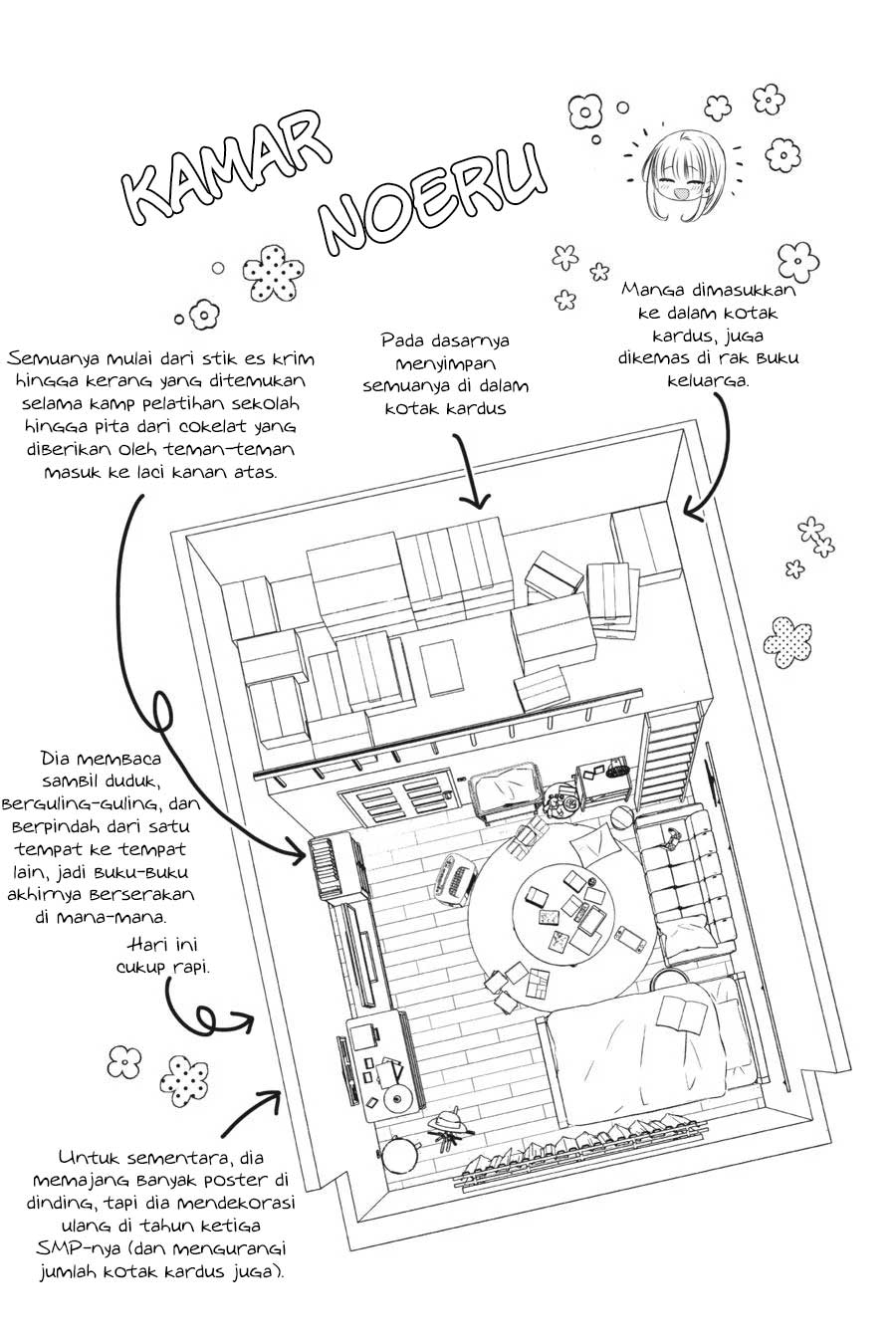 One Room, Hiatari Futsuu, Tenshi-tsuki. Chapter 34.5 - halaman 22