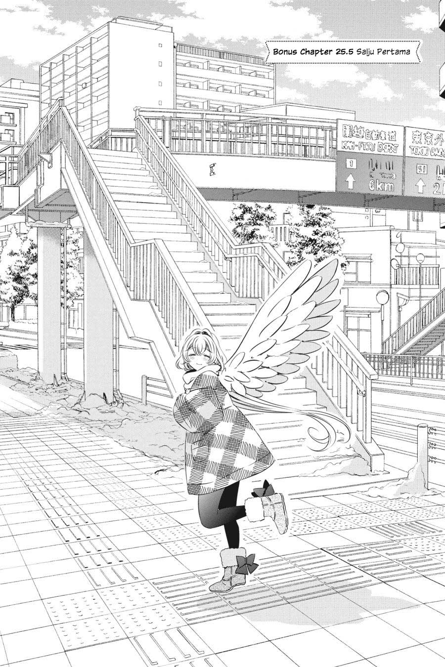 One Room, Hiatari Futsuu, Tenshi-tsuki. Chapter 34.5 - halaman 3