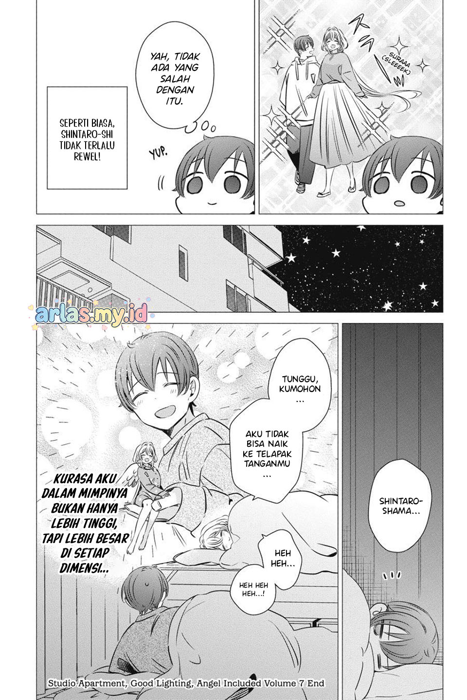 One Room, Hiatari Futsuu, Tenshi-tsuki. Chapter 39.6 - halaman 14