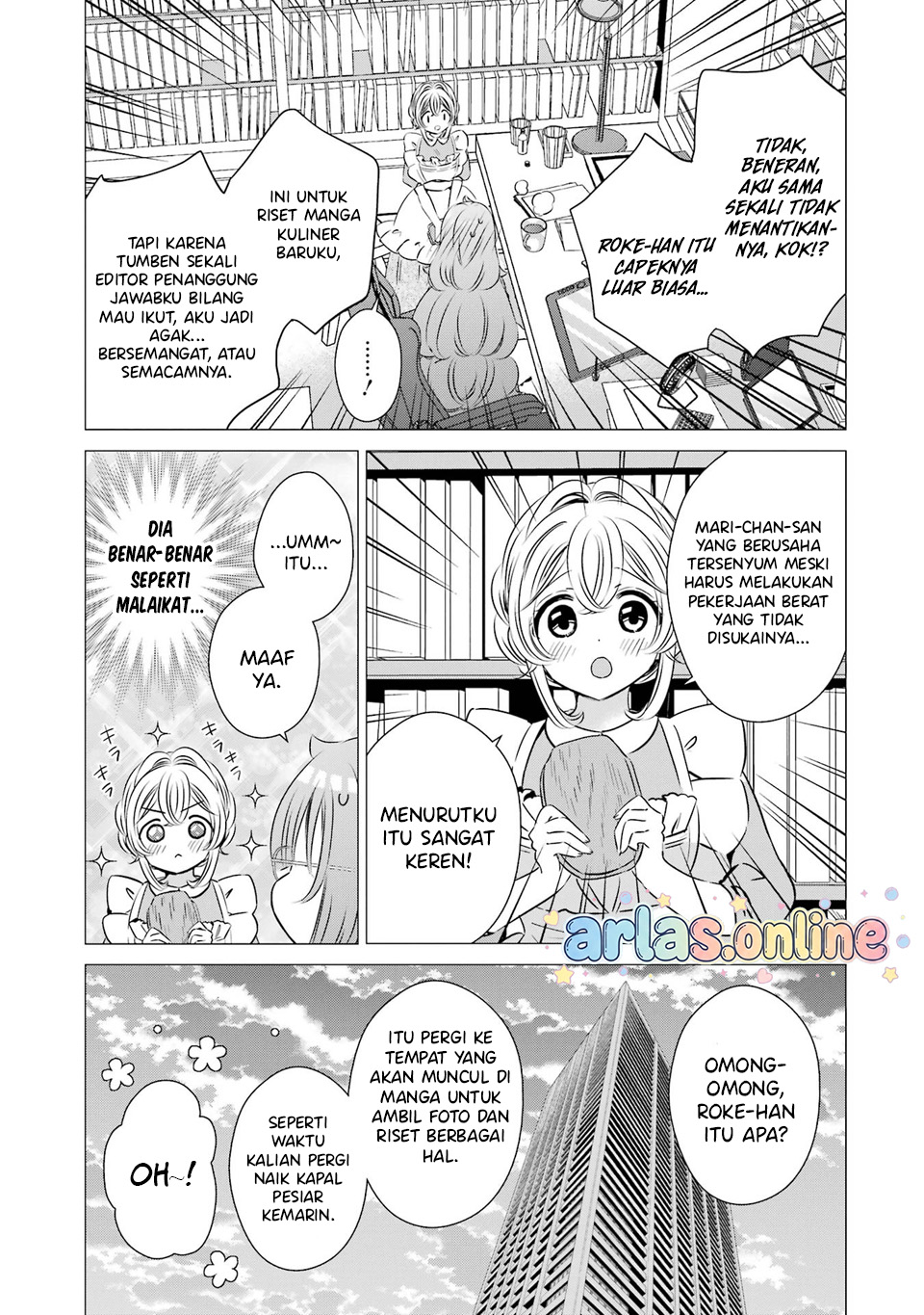 One Room, Hiatari Futsuu, Tenshi-tsuki. Chapter 40 - halaman 4
