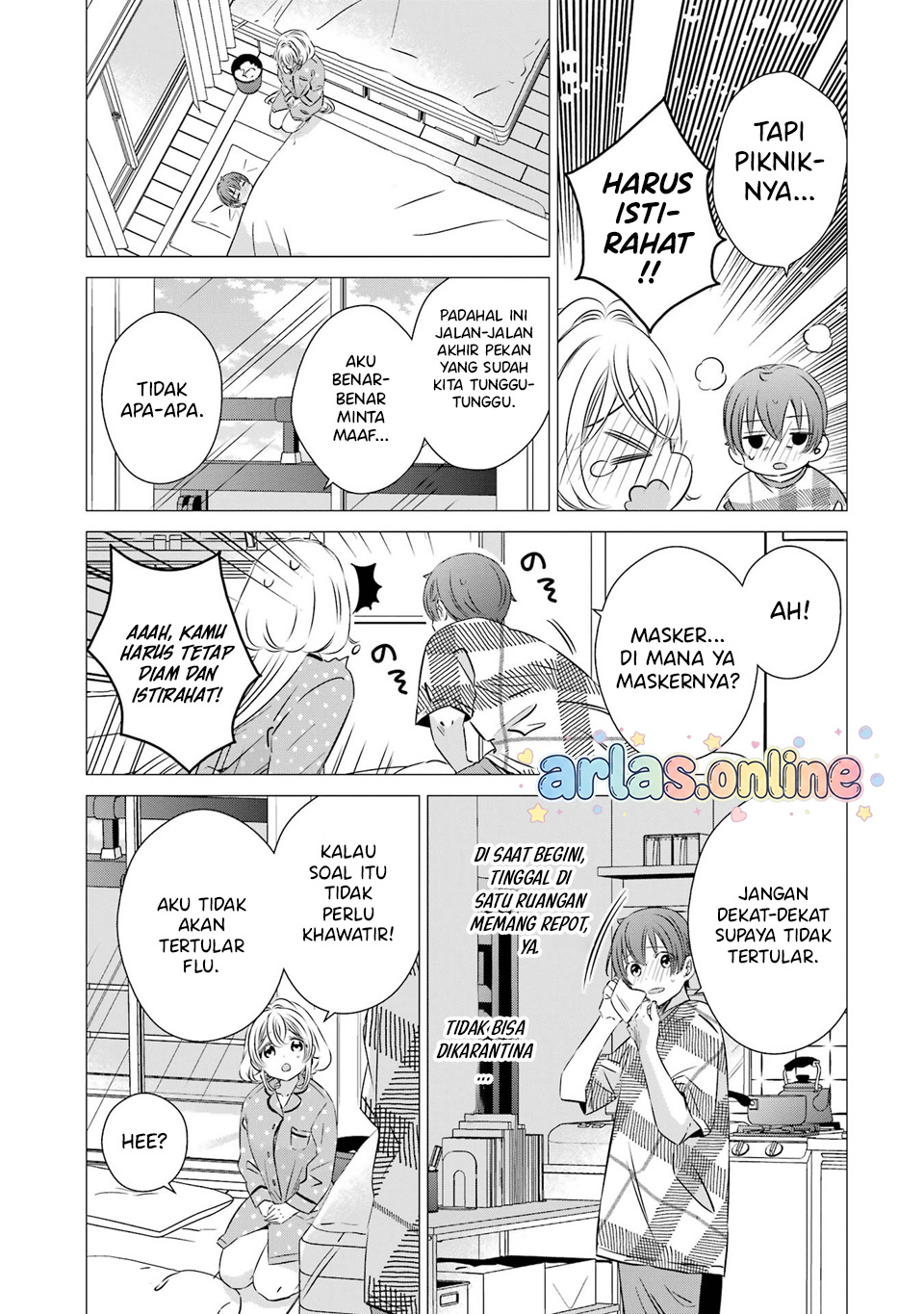 One Room, Hiatari Futsuu, Tenshi-tsuki. Chapter 41 - halaman 7