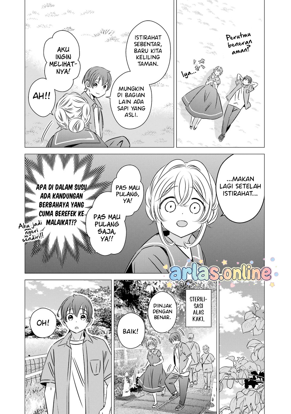 One Room, Hiatari Futsuu, Tenshi-tsuki. Chapter 42 - halaman 13