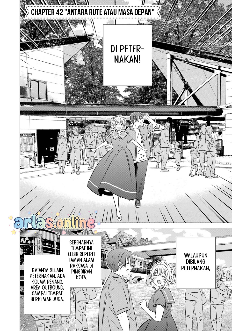 One Room, Hiatari Futsuu, Tenshi-tsuki. Chapter 42 - halaman 3