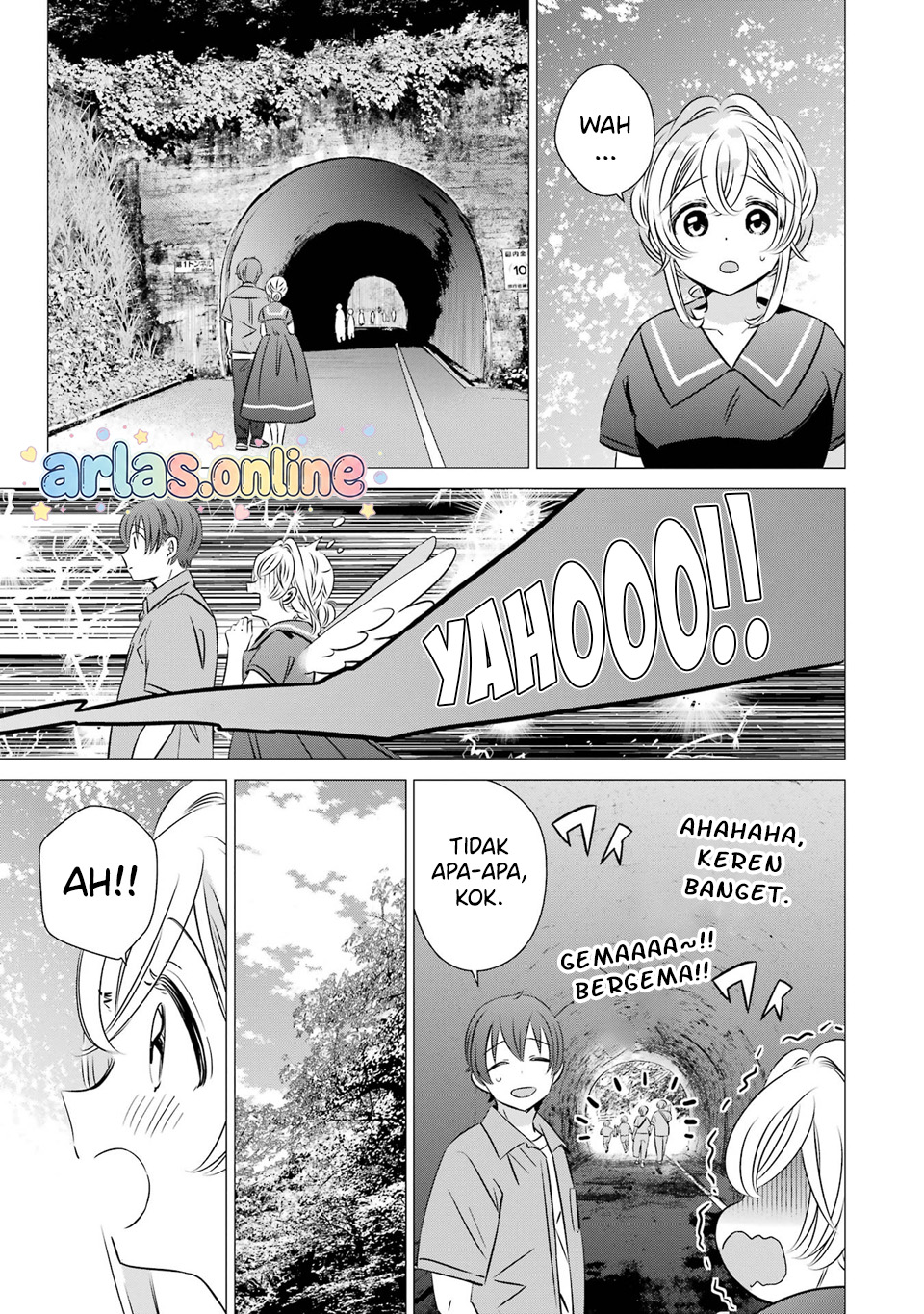 One Room, Hiatari Futsuu, Tenshi-tsuki. Chapter 42 - halaman 8