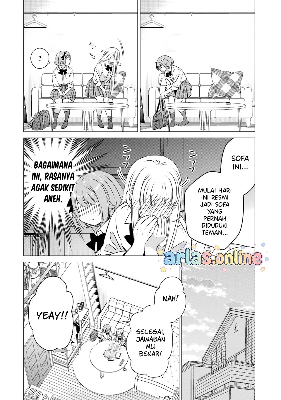 One Room, Hiatari Futsuu, Tenshi-tsuki. Chapter 43 - halaman 13