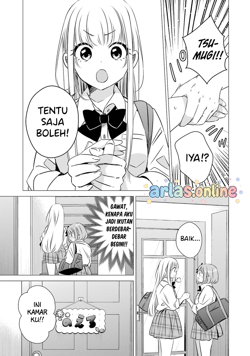 One Room, Hiatari Futsuu, Tenshi-tsuki. Chapter 43 - halaman 8