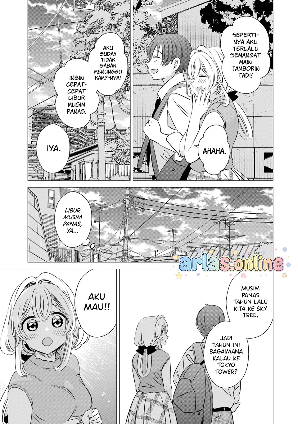 One Room, Hiatari Futsuu, Tenshi-tsuki. Chapter 44 - halaman 24