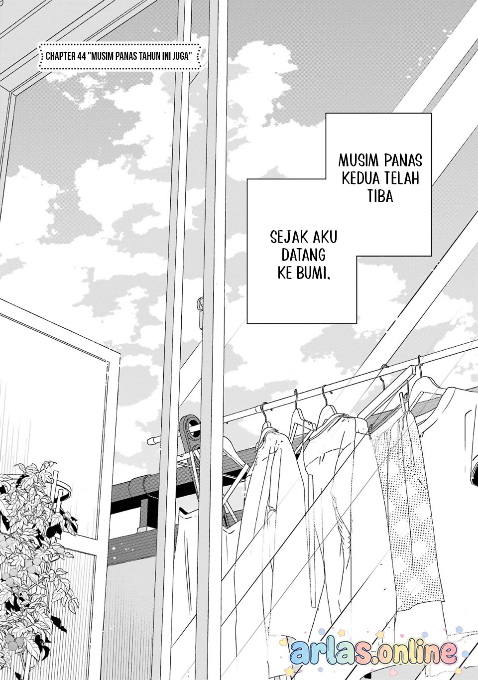 One Room, Hiatari Futsuu, Tenshi-tsuki. Chapter 44 - halaman 3
