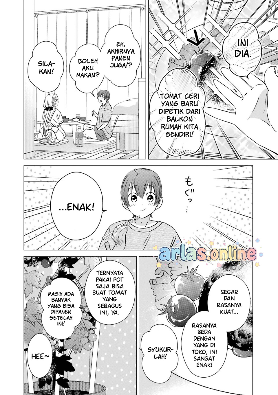 One Room, Hiatari Futsuu, Tenshi-tsuki. Chapter 44 - halaman 5