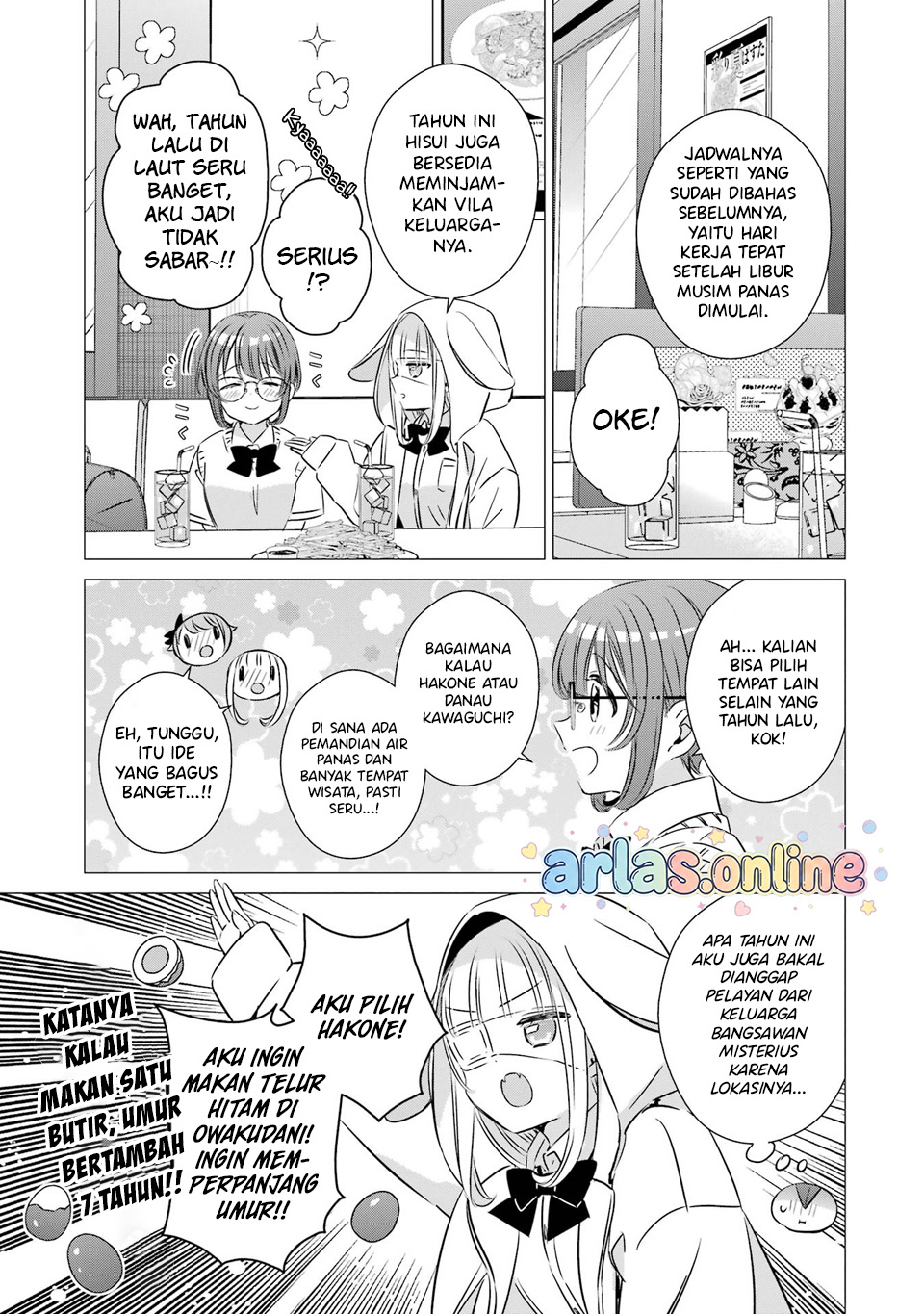 One Room, Hiatari Futsuu, Tenshi-tsuki. Chapter 44 - halaman 8