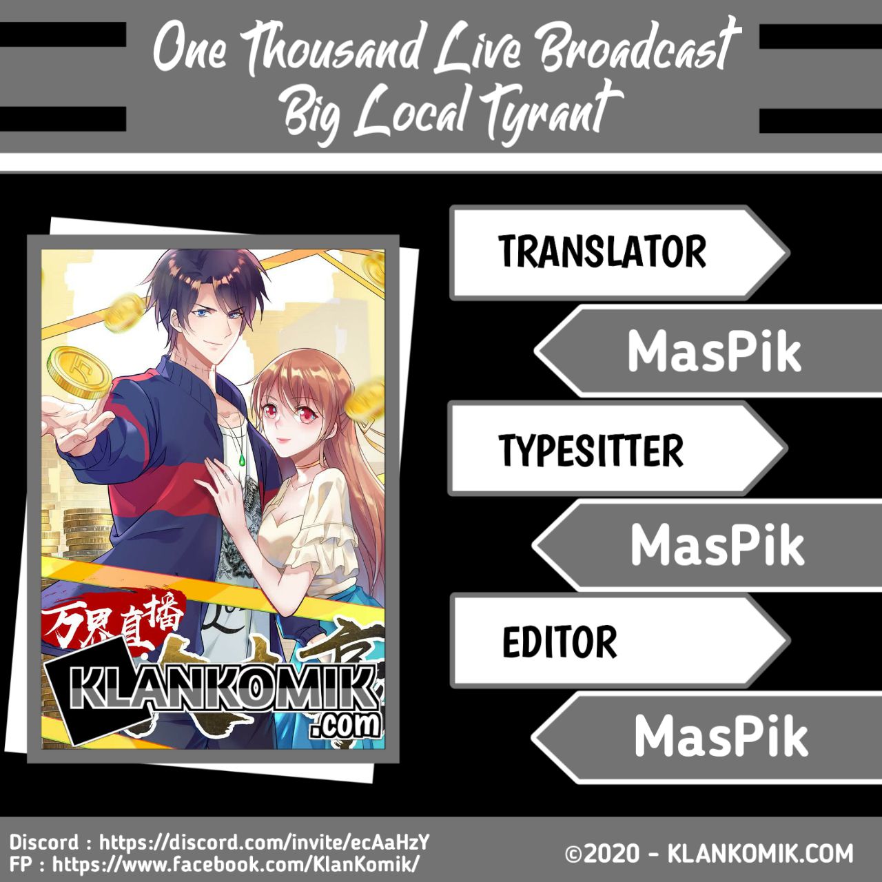 One Thousand Live Broadcast Big Local Tyrant Chapter 10 - halaman 1