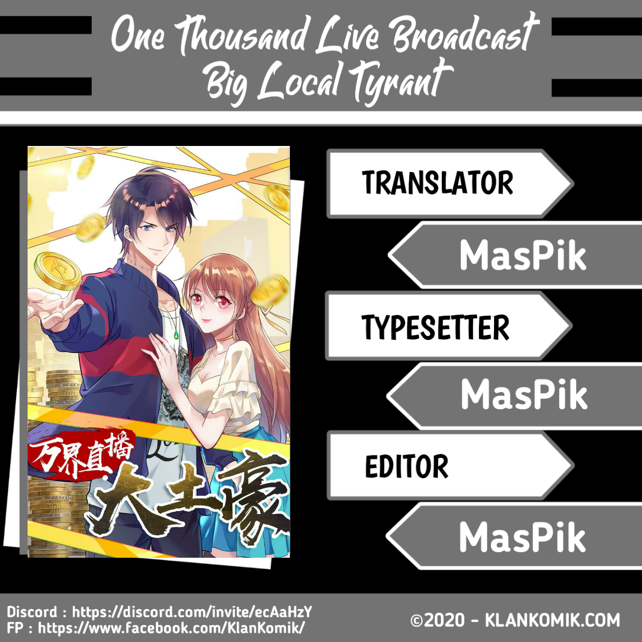 One Thousand Live Broadcast Big Local Tyrant Chapter 19 - halaman 1