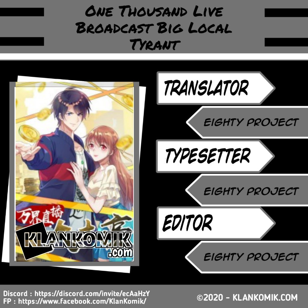 One Thousand Live Broadcast Big Local Tyrant Chapter 38 - halaman 1