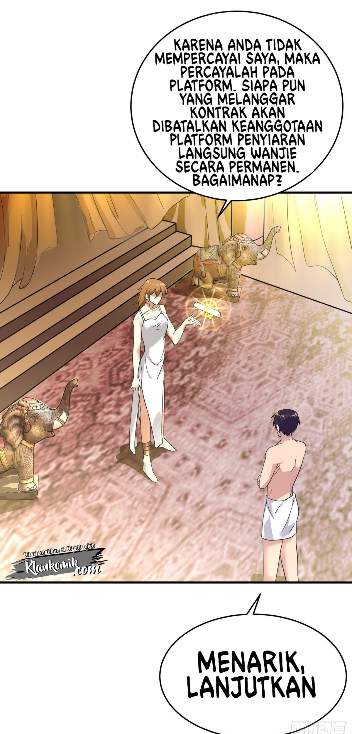 One Thousand Live Broadcast Big Local Tyrant Chapter 47 - halaman 34