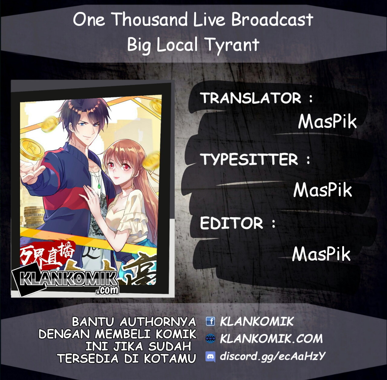 One Thousand Live Broadcast Big Local Tyrant Chapter 6 - halaman 1