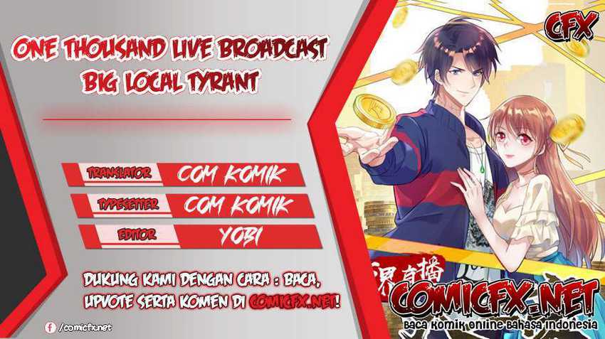 One Thousand Live Broadcast Big Local Tyrant Chapter 76 - halaman 1