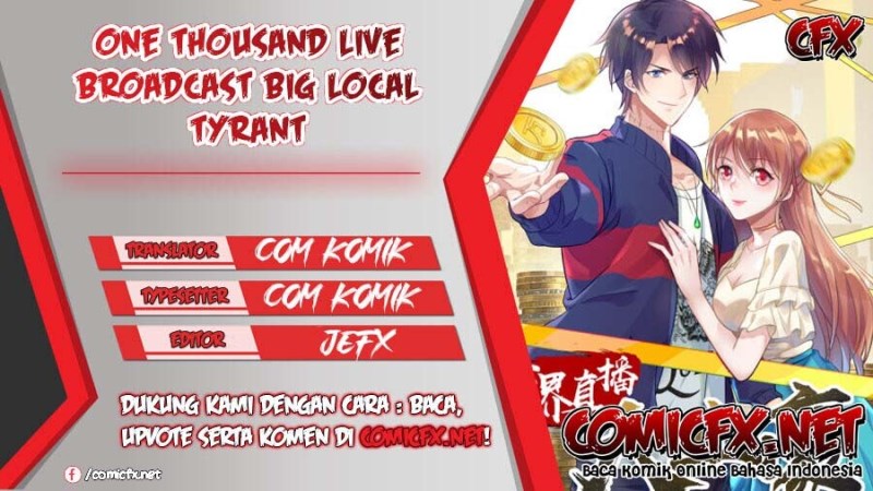 One Thousand Live Broadcast Big Local Tyrant Chapter 79 - halaman 1