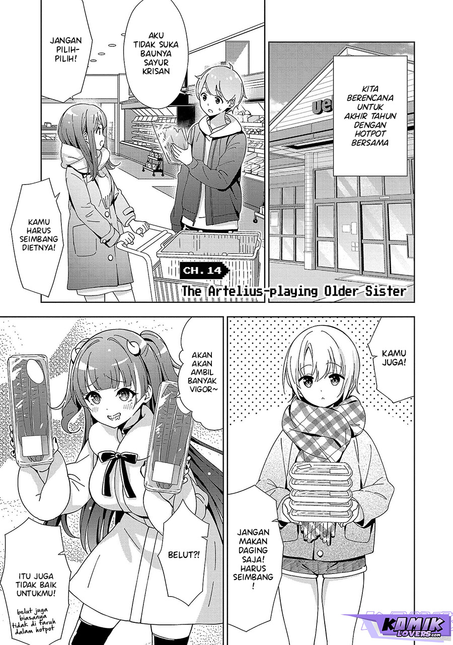 Onee-chan wa Game o Suruto Hito ga Kawaru Onee-chan Chapter 14 - halaman 6