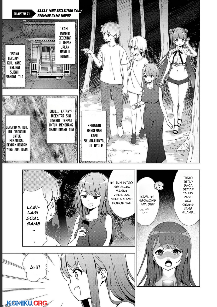 Onee-chan wa Game o Suruto Hito ga Kawaru Onee-chan Chapter 21 - halaman 2