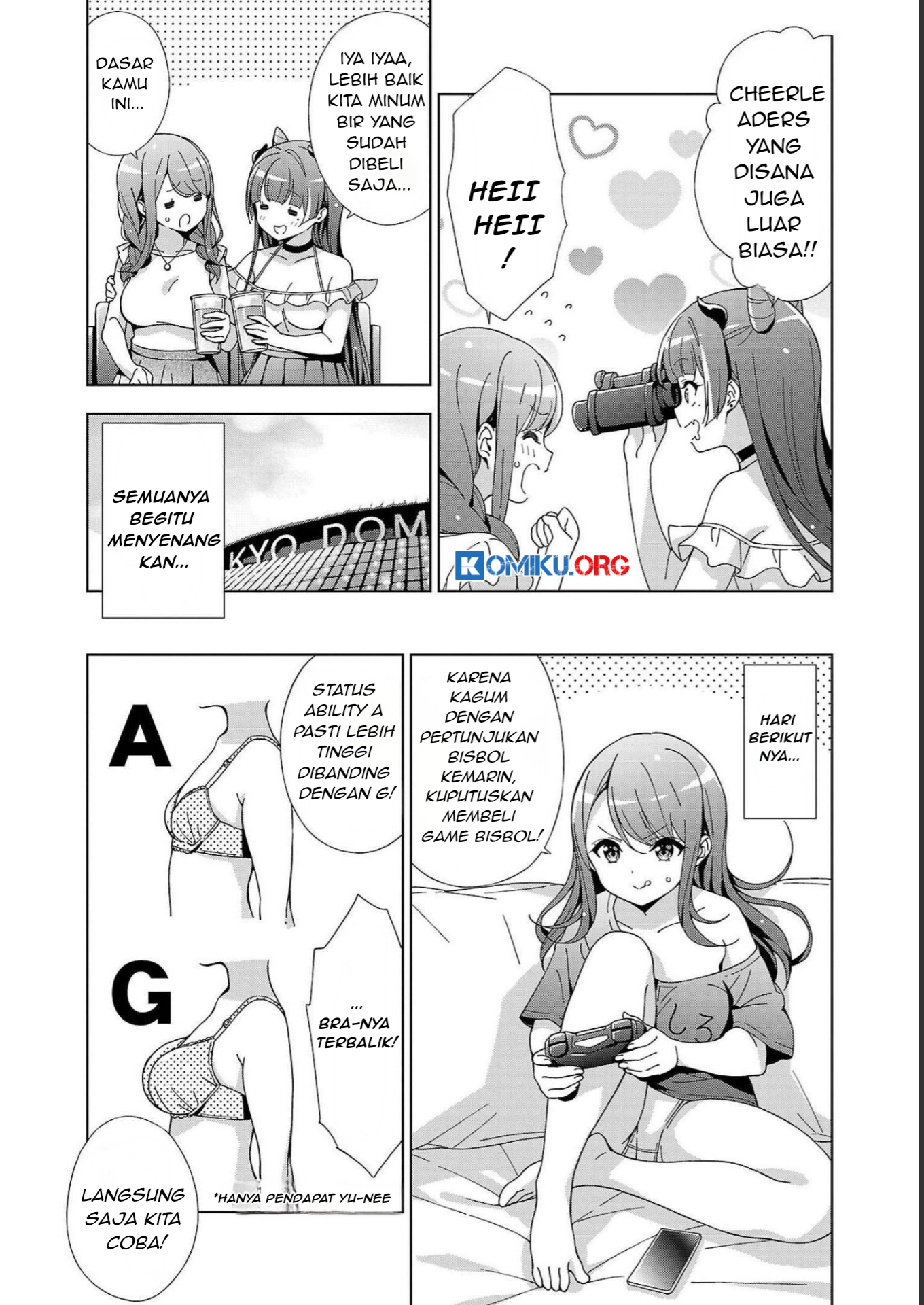 Onee-chan wa Game o Suruto Hito ga Kawaru Onee-chan Chapter 23 - halaman 5