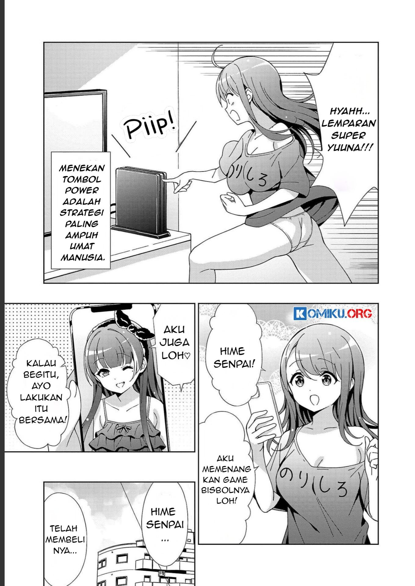 Onee-chan wa Game o Suruto Hito ga Kawaru Onee-chan Chapter 23 - halaman 8