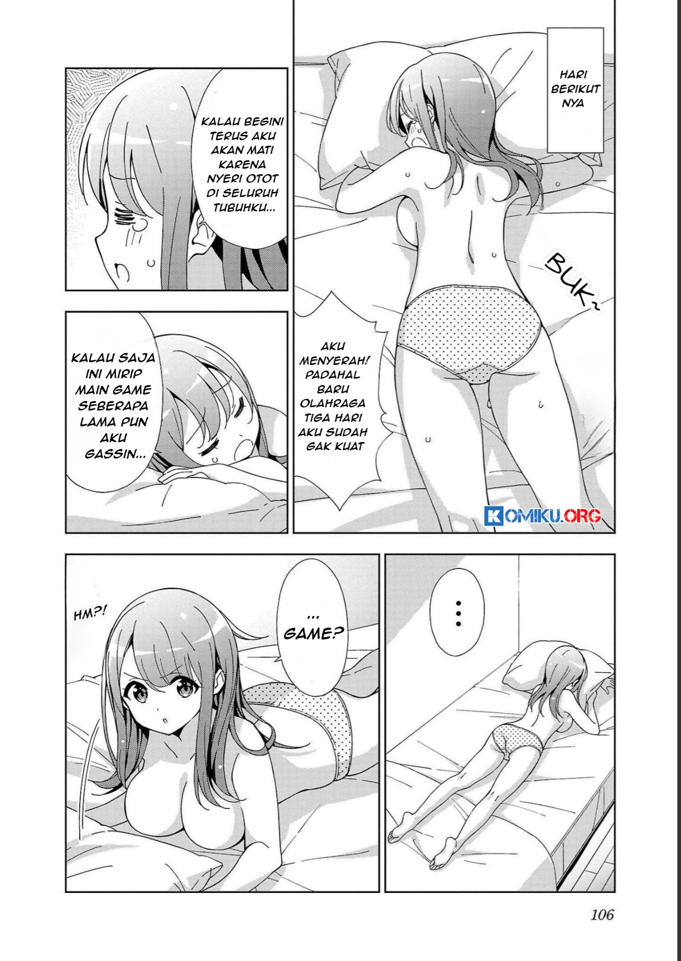 Onee-chan wa Game o Suruto Hito ga Kawaru Onee-chan Chapter 24 - halaman 3