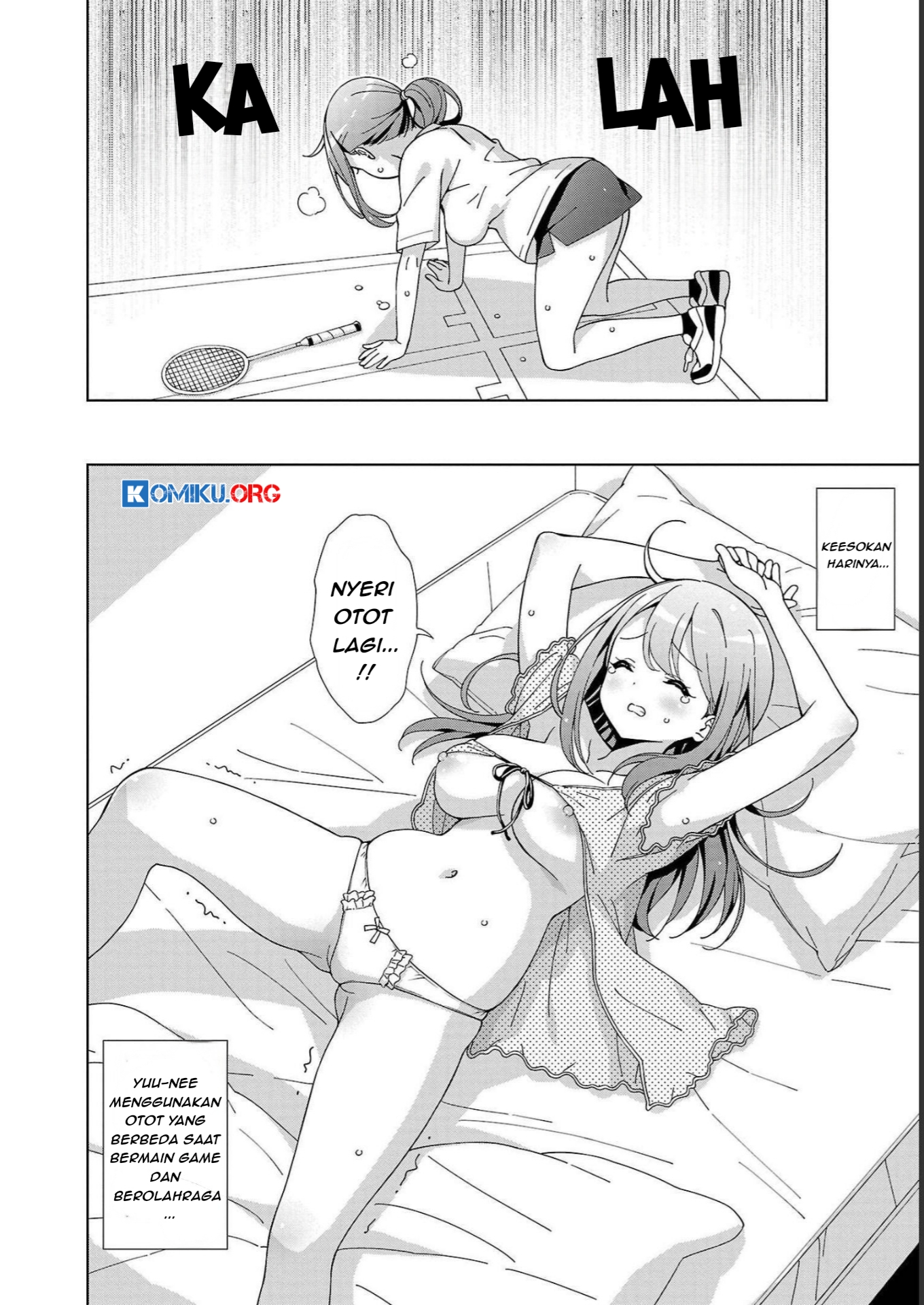 Onee-chan wa Game o Suruto Hito ga Kawaru Onee-chan Chapter 24 - halaman 9