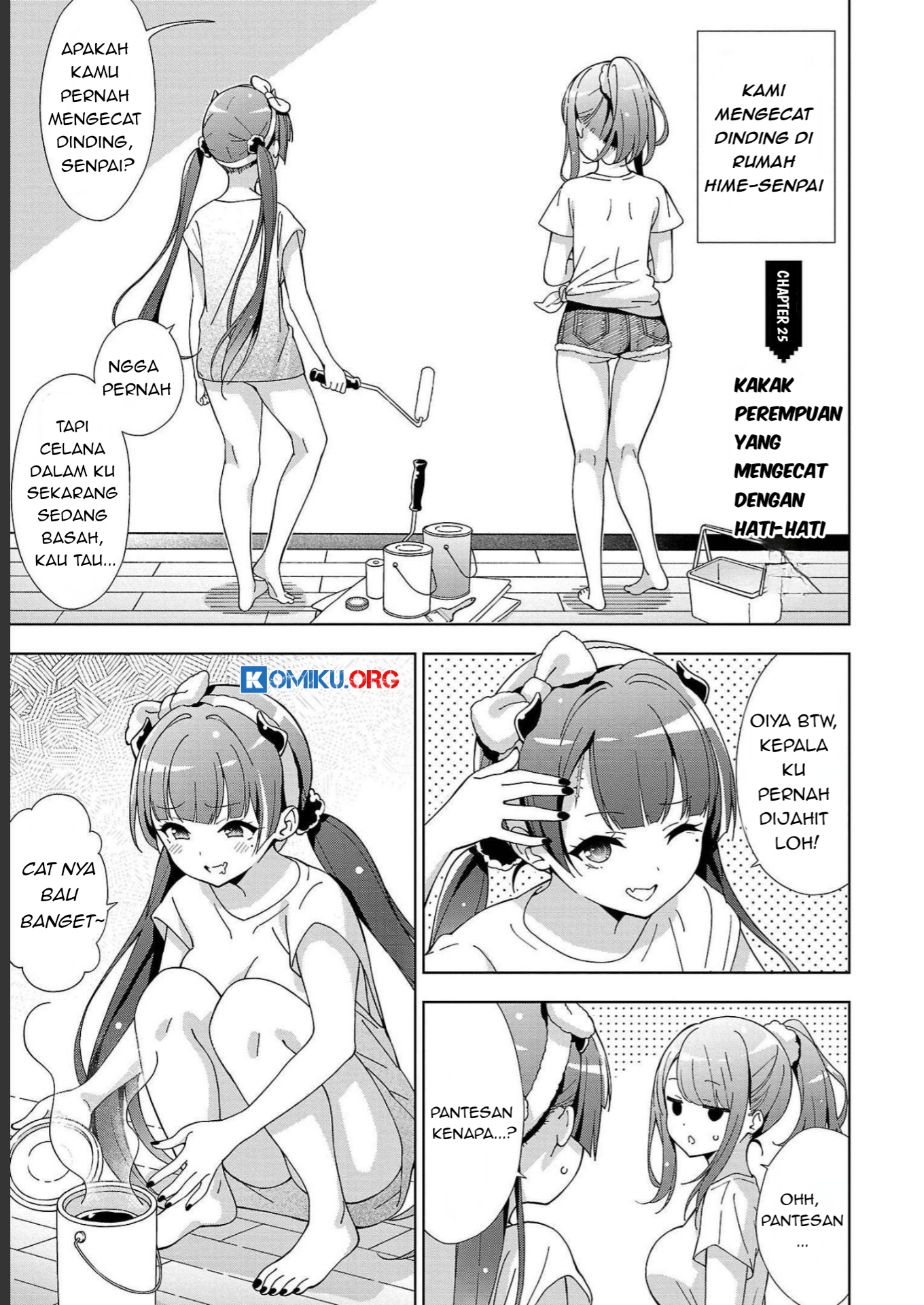 Onee-chan wa Game o Suruto Hito ga Kawaru Onee-chan Chapter 25 - halaman 2