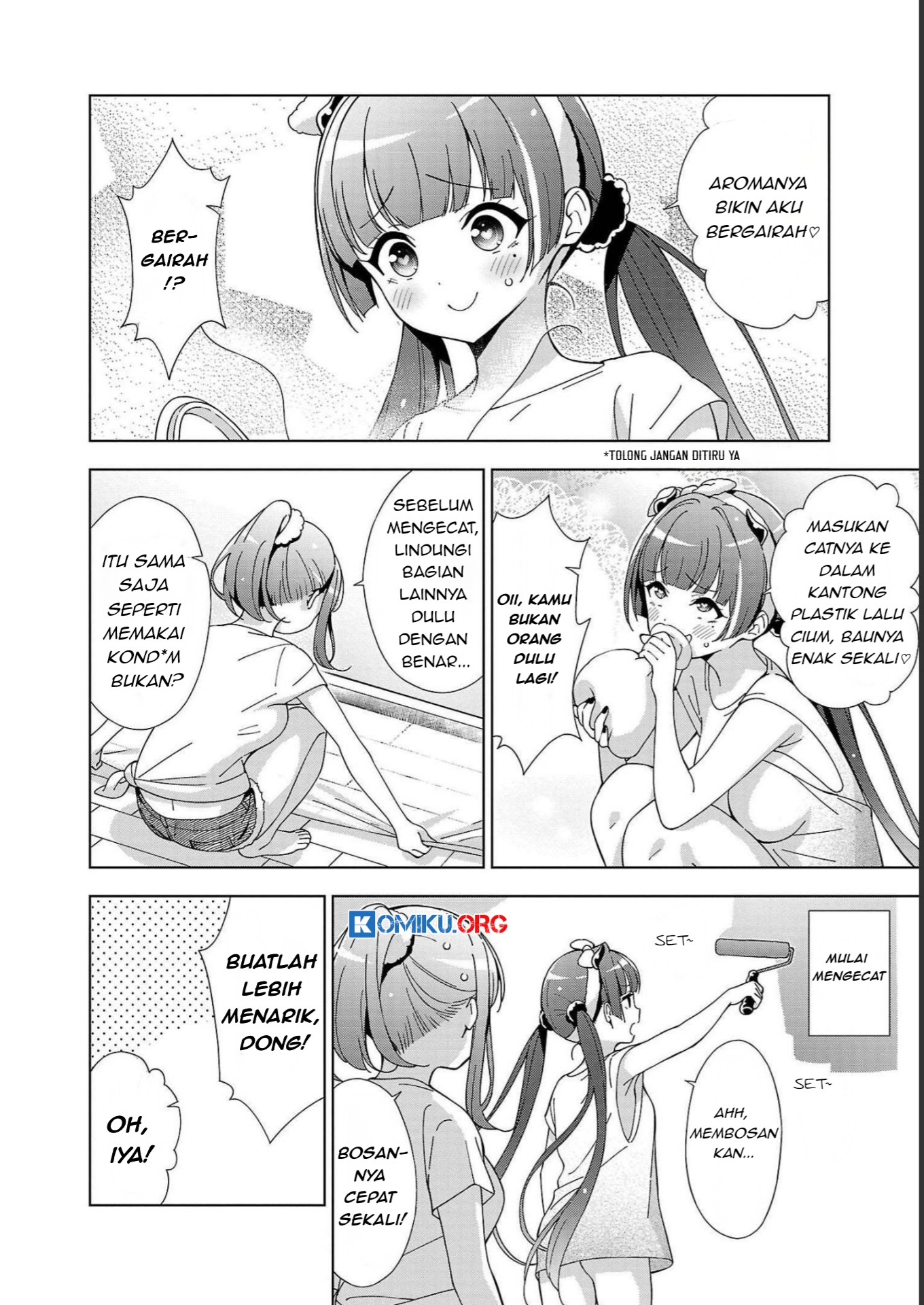 Onee-chan wa Game o Suruto Hito ga Kawaru Onee-chan Chapter 25 - halaman 3
