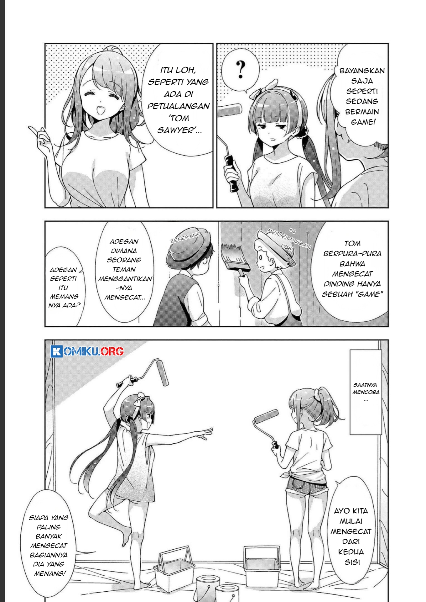 Onee-chan wa Game o Suruto Hito ga Kawaru Onee-chan Chapter 25 - halaman 4