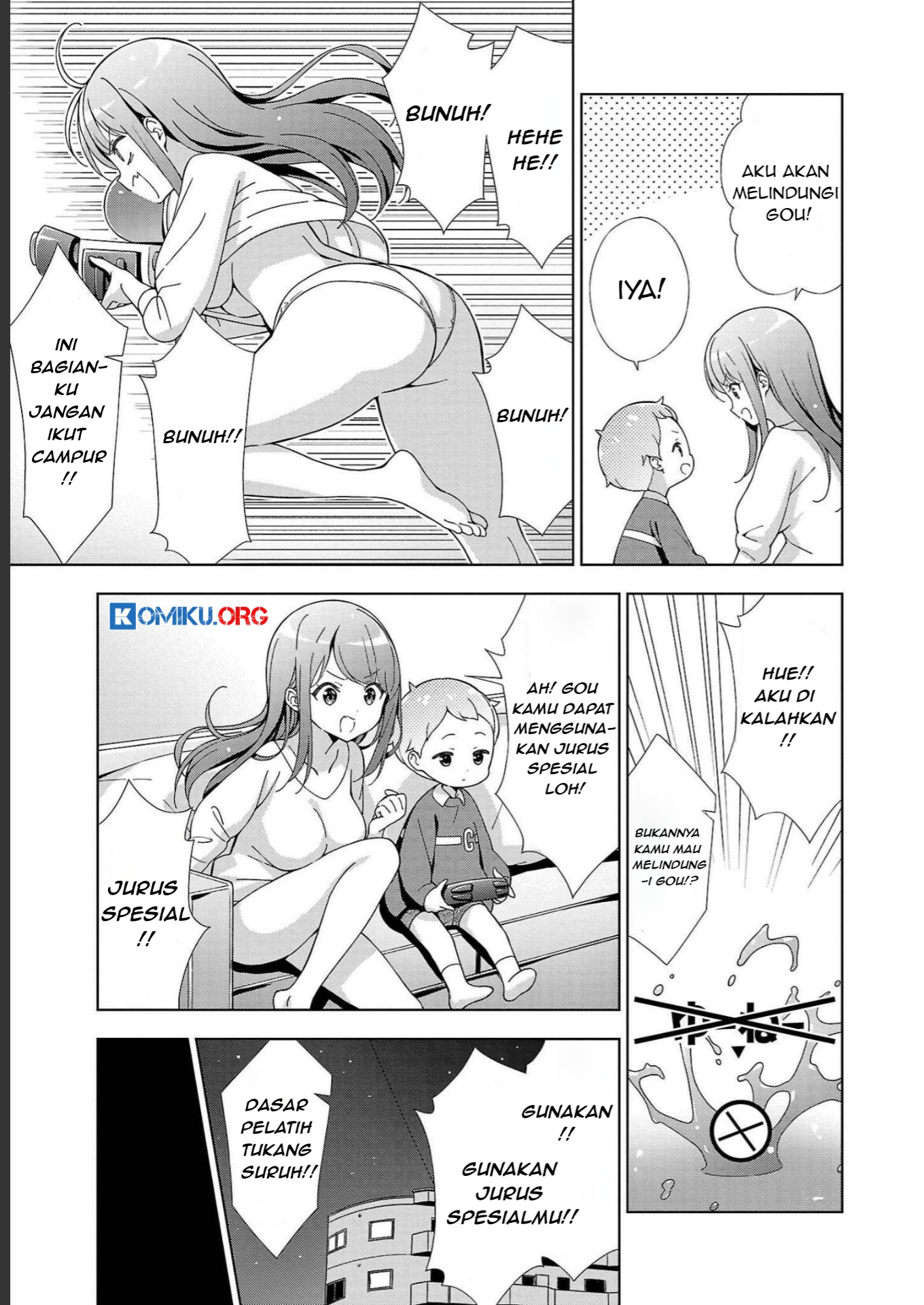 Onee-chan wa Game o Suruto Hito ga Kawaru Onee-chan Chapter 26 - halaman 8