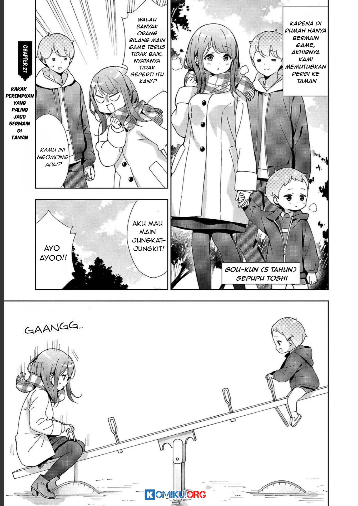 Onee-chan wa Game o Suruto Hito ga Kawaru Onee-chan Chapter 27 - halaman 2