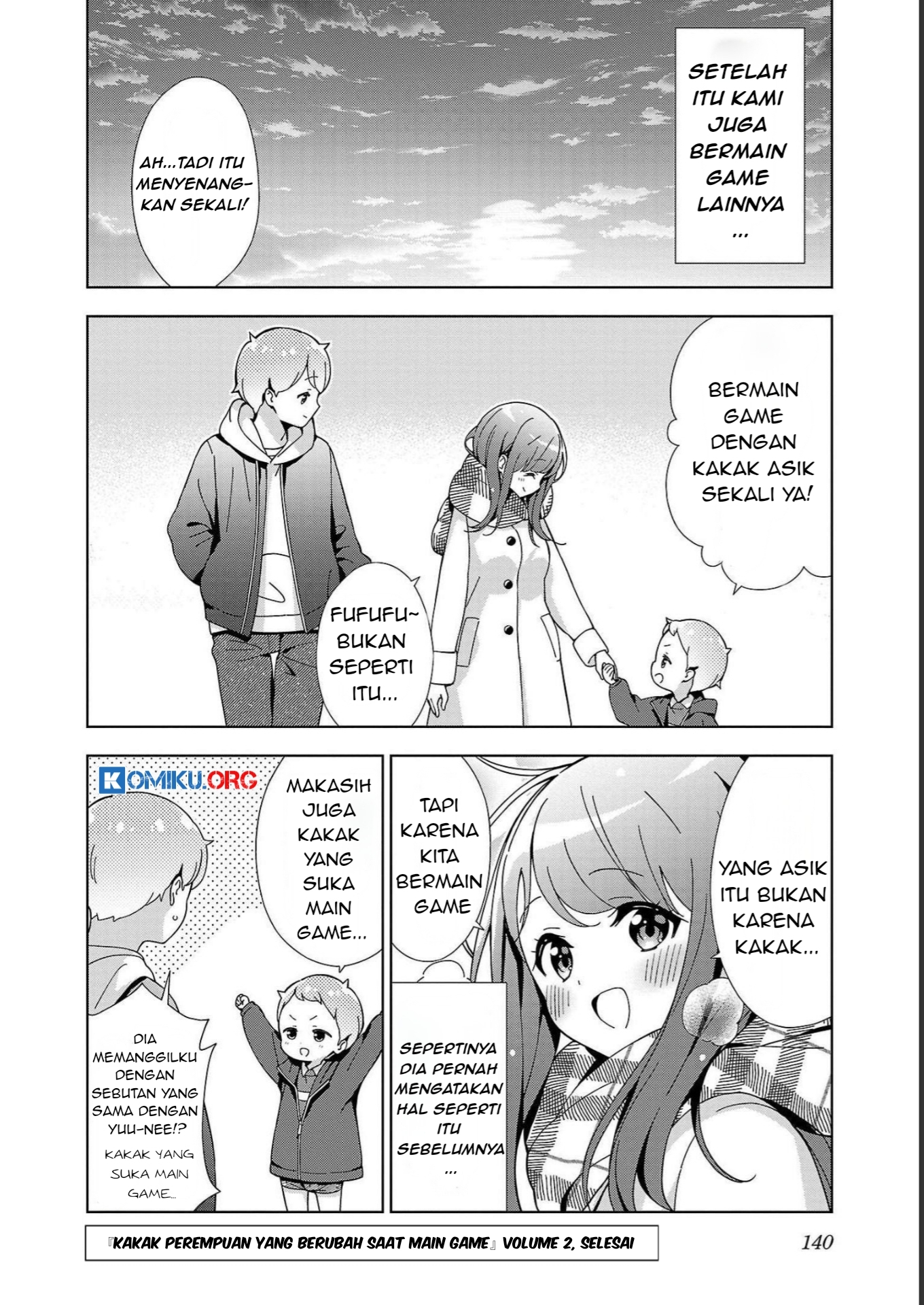 Onee-chan wa Game o Suruto Hito ga Kawaru Onee-chan Chapter 27 - halaman 9
