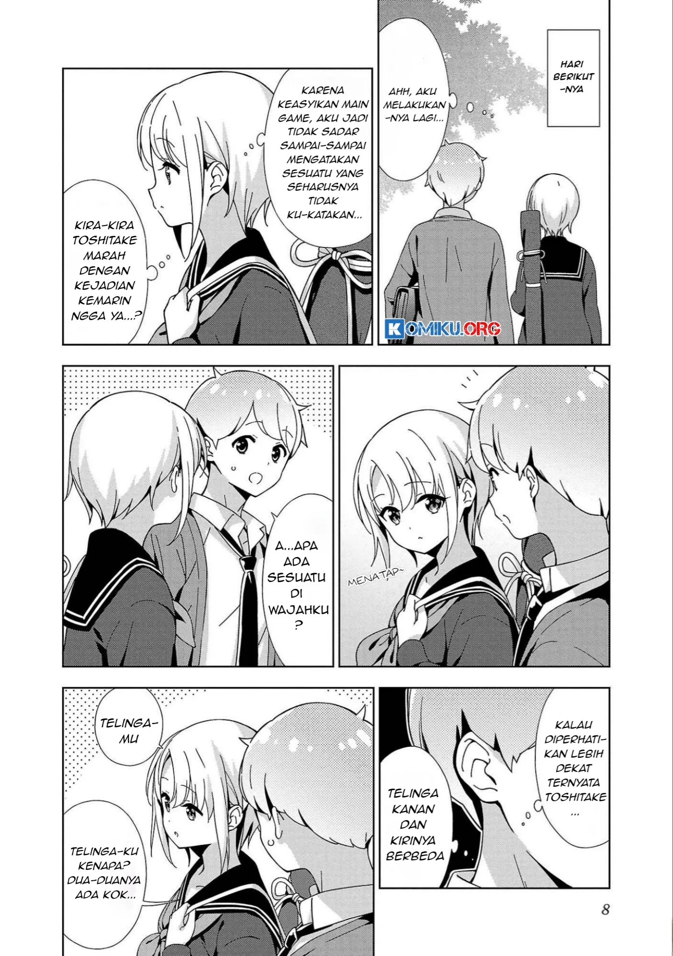 Onee-chan wa Game o Suruto Hito ga Kawaru Onee-chan Chapter 28 - halaman 3