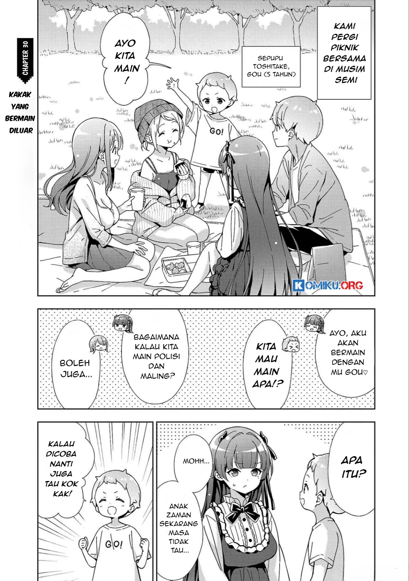 Onee-chan wa Game o Suruto Hito ga Kawaru Onee-chan Chapter 30 - halaman 2