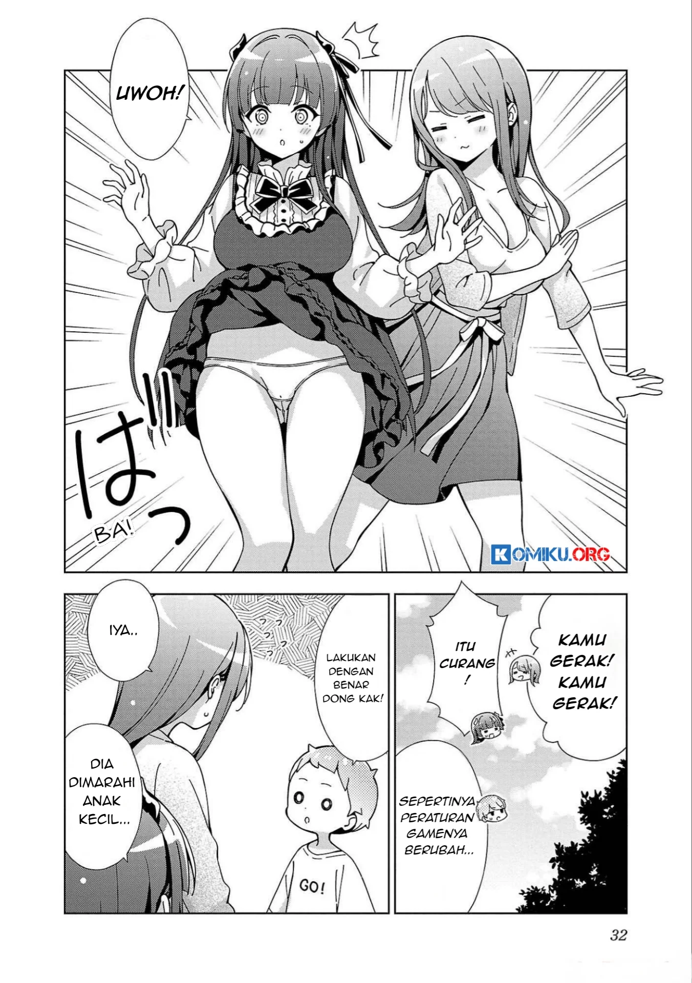 Onee-chan wa Game o Suruto Hito ga Kawaru Onee-chan Chapter 30 - halaman 7