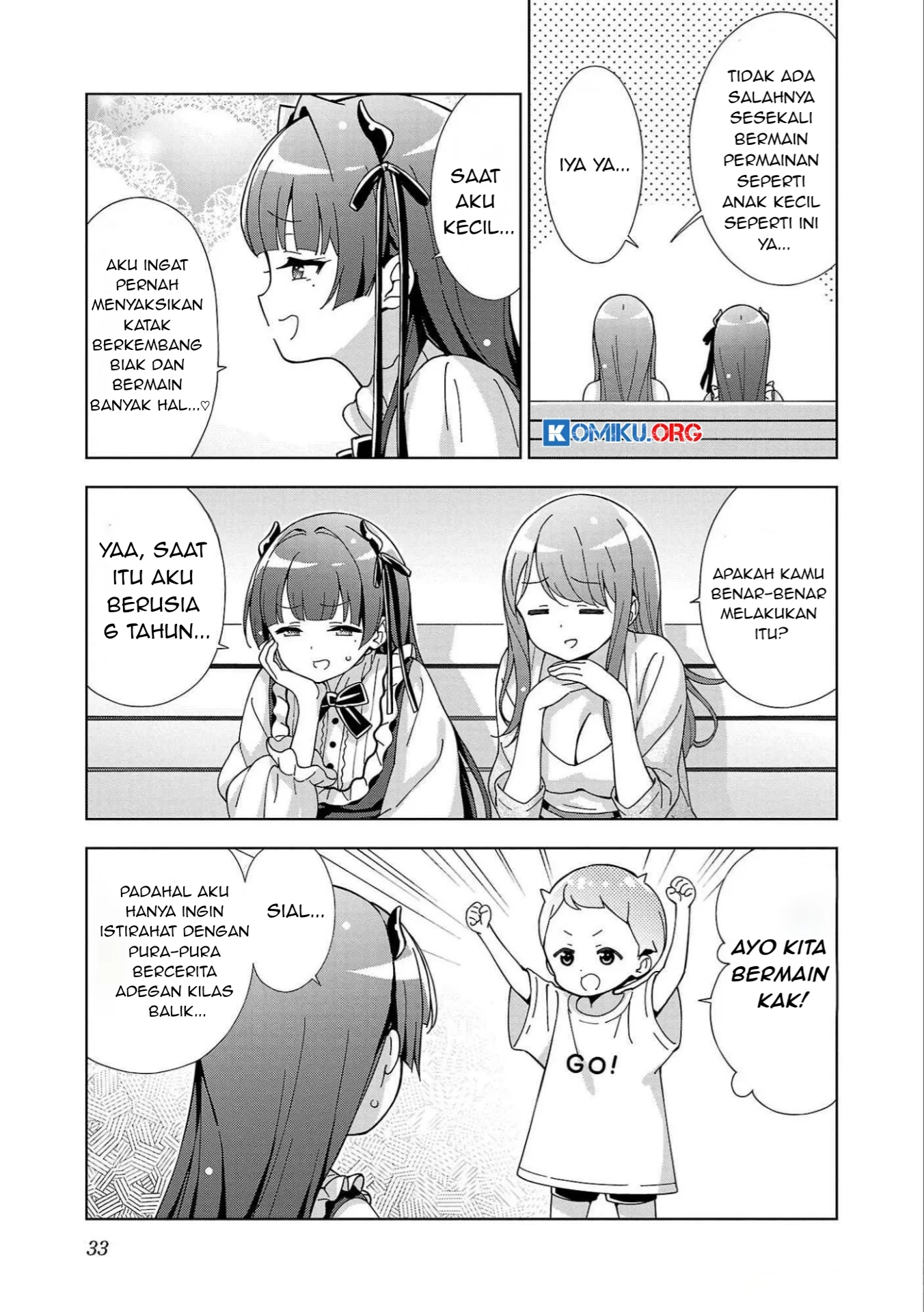 Onee-chan wa Game o Suruto Hito ga Kawaru Onee-chan Chapter 30 - halaman 8
