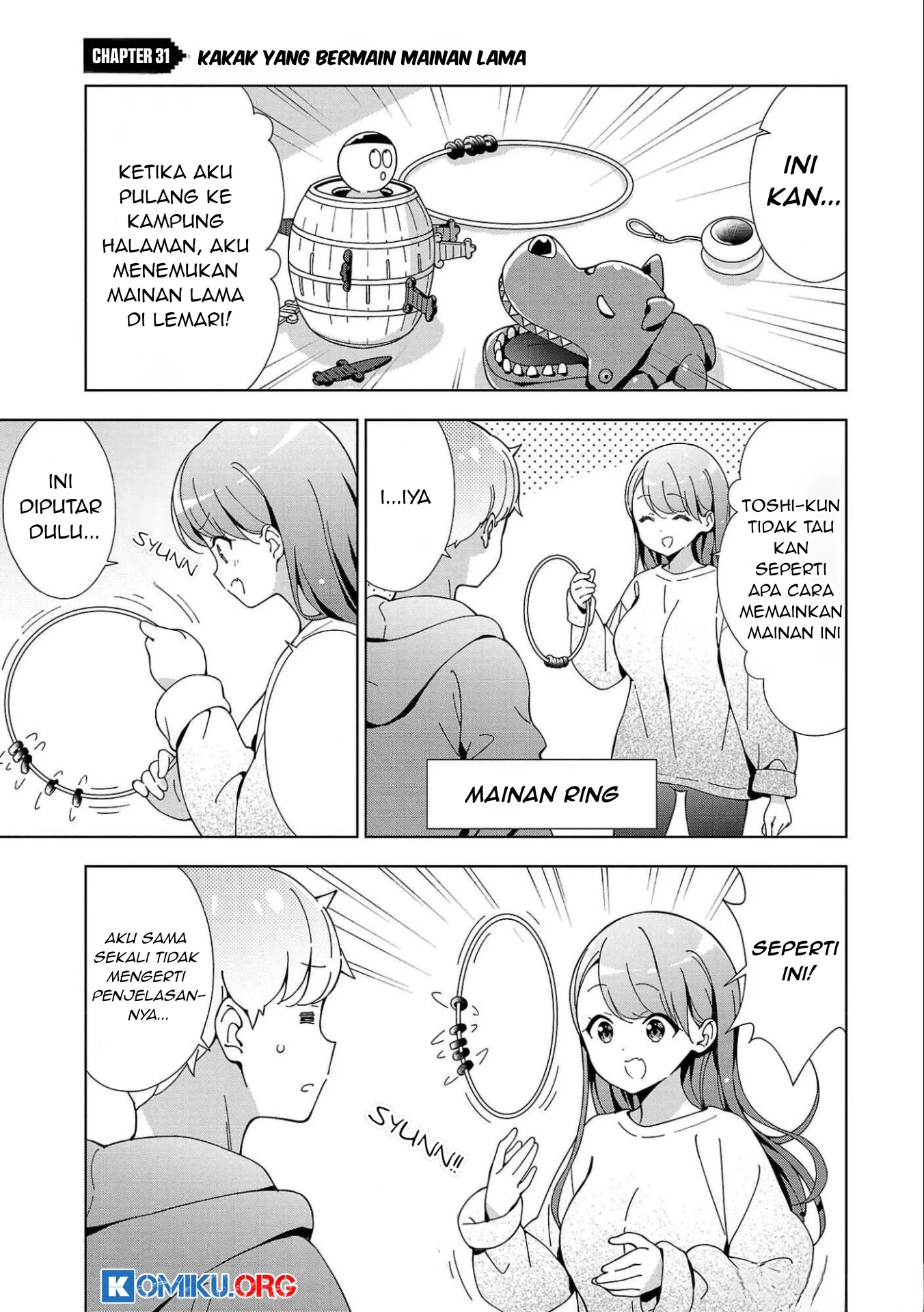 Onee-chan wa Game o Suruto Hito ga Kawaru Onee-chan Chapter 31 - halaman 2