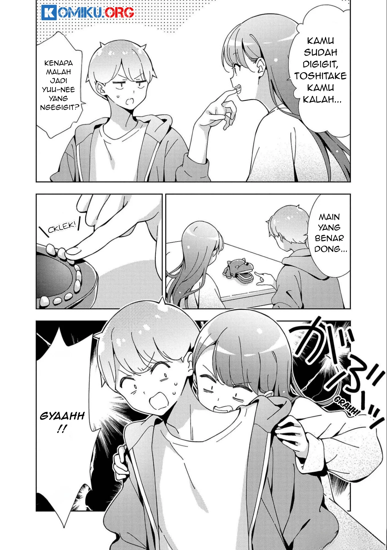 Onee-chan wa Game o Suruto Hito ga Kawaru Onee-chan Chapter 31 - halaman 7
