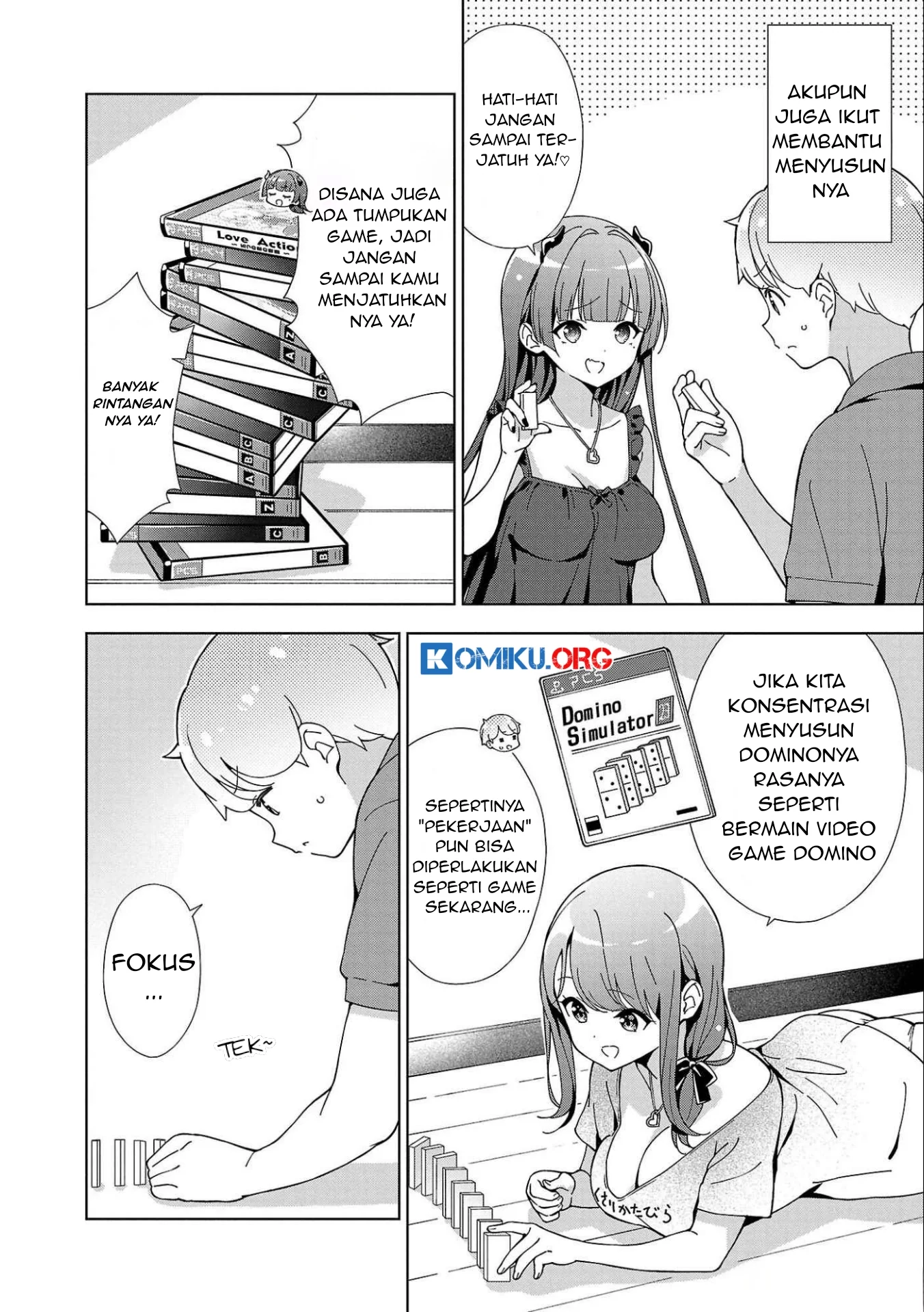 Onee-chan wa Game o Suruto Hito ga Kawaru Onee-chan Chapter 32 - halaman 3