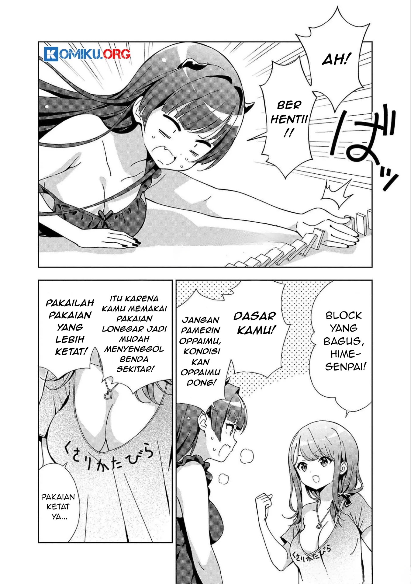 Onee-chan wa Game o Suruto Hito ga Kawaru Onee-chan Chapter 32 - halaman 5