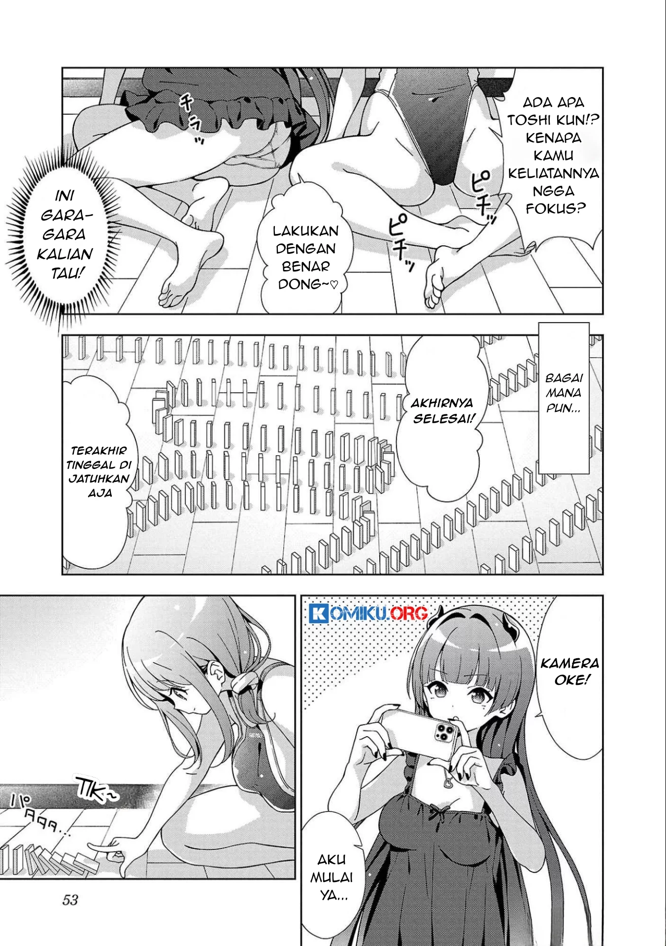 Onee-chan wa Game o Suruto Hito ga Kawaru Onee-chan Chapter 32 - halaman 8