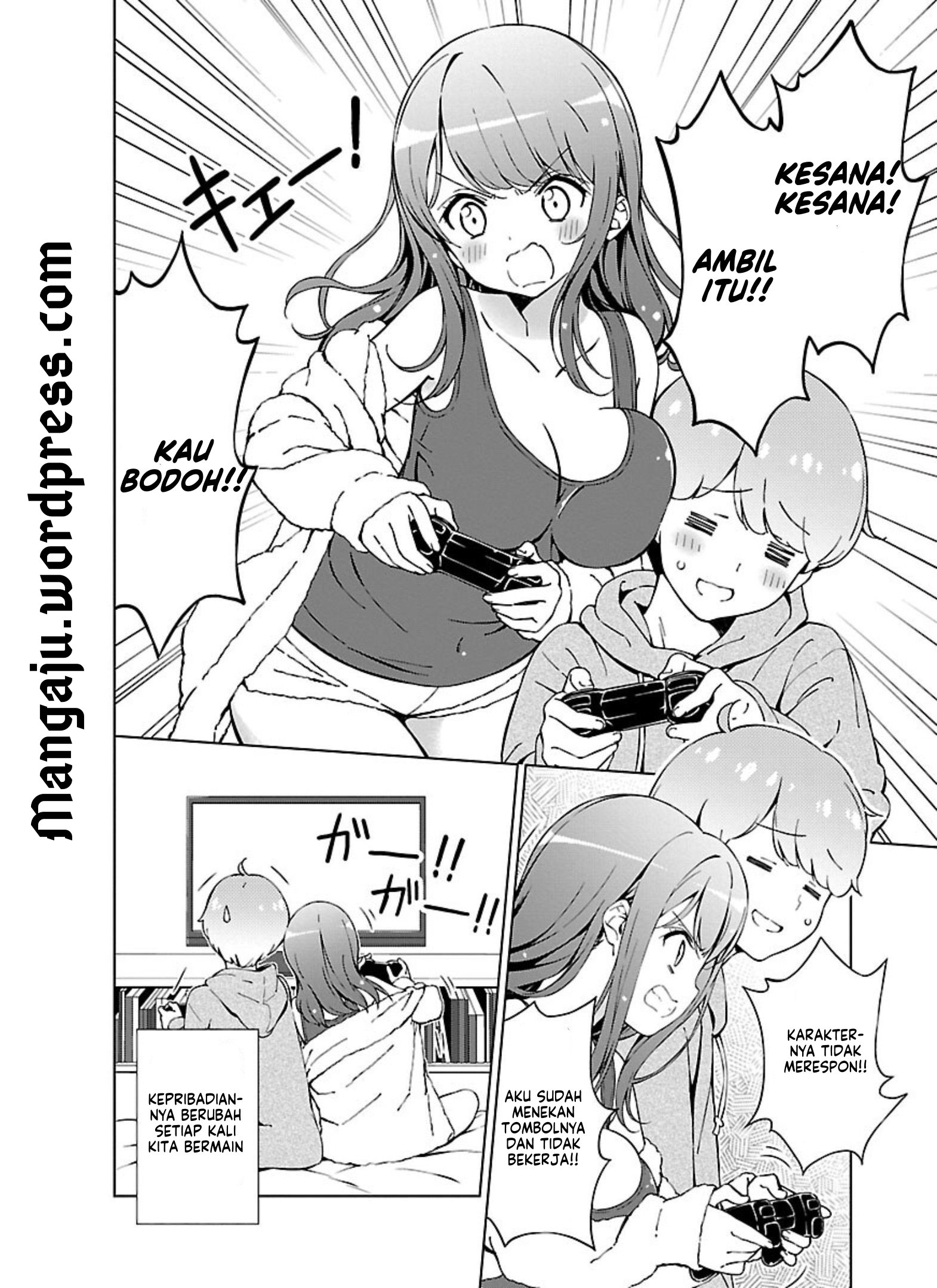 Oneechan wa Game wo Suru to Hito ga Kawaru Oneechan Chapter 1 - halaman 5