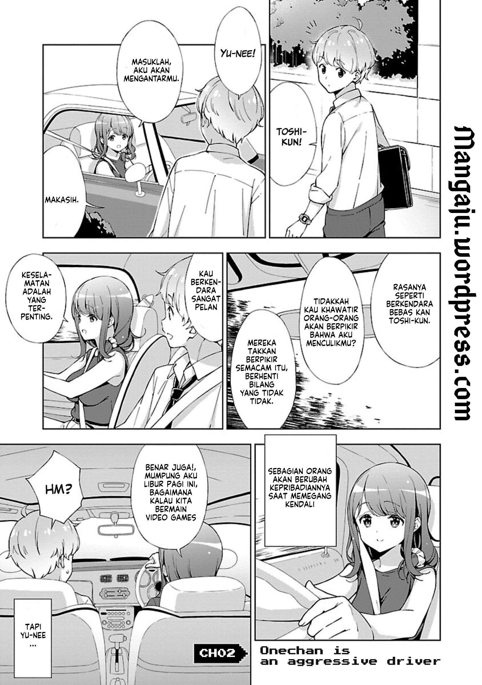 Oneechan wa Game wo Suru to Hito ga Kawaru Oneechan Chapter 2 - halaman 2