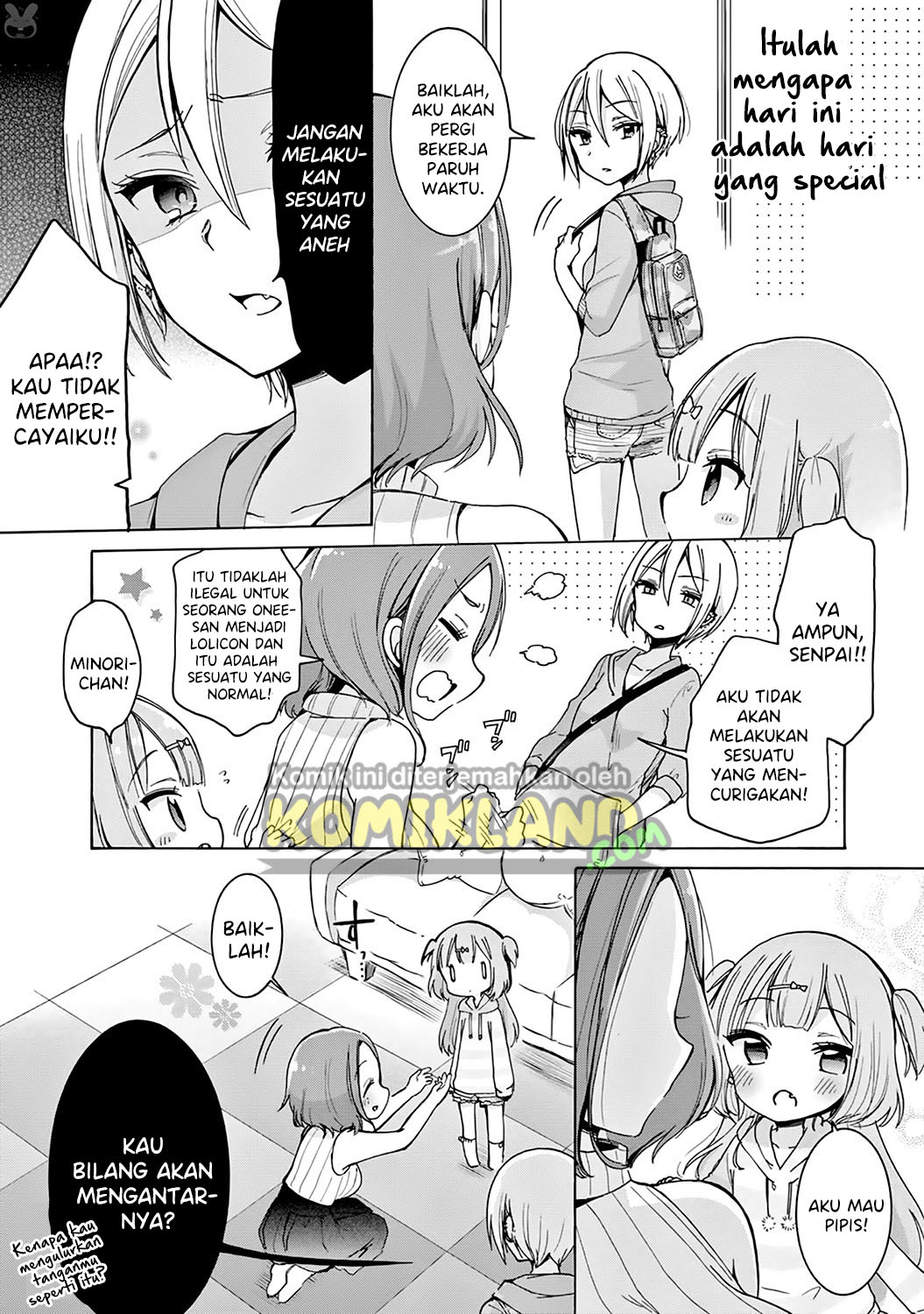 Oneesan wa Joshi Shougakusei ni Kyoumi ga Arimasu. Chapter 1 - halaman 10