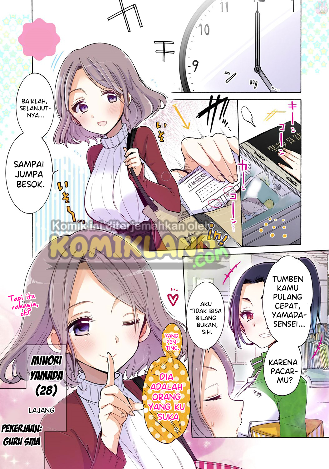 Oneesan wa Joshi Shougakusei ni Kyoumi ga Arimasu. Chapter 1 - halaman 3