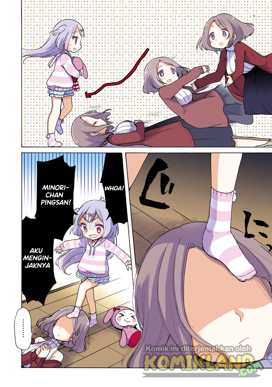 Oneesan wa Joshi Shougakusei ni Kyoumi ga Arimasu. Chapter 1 - halaman 5