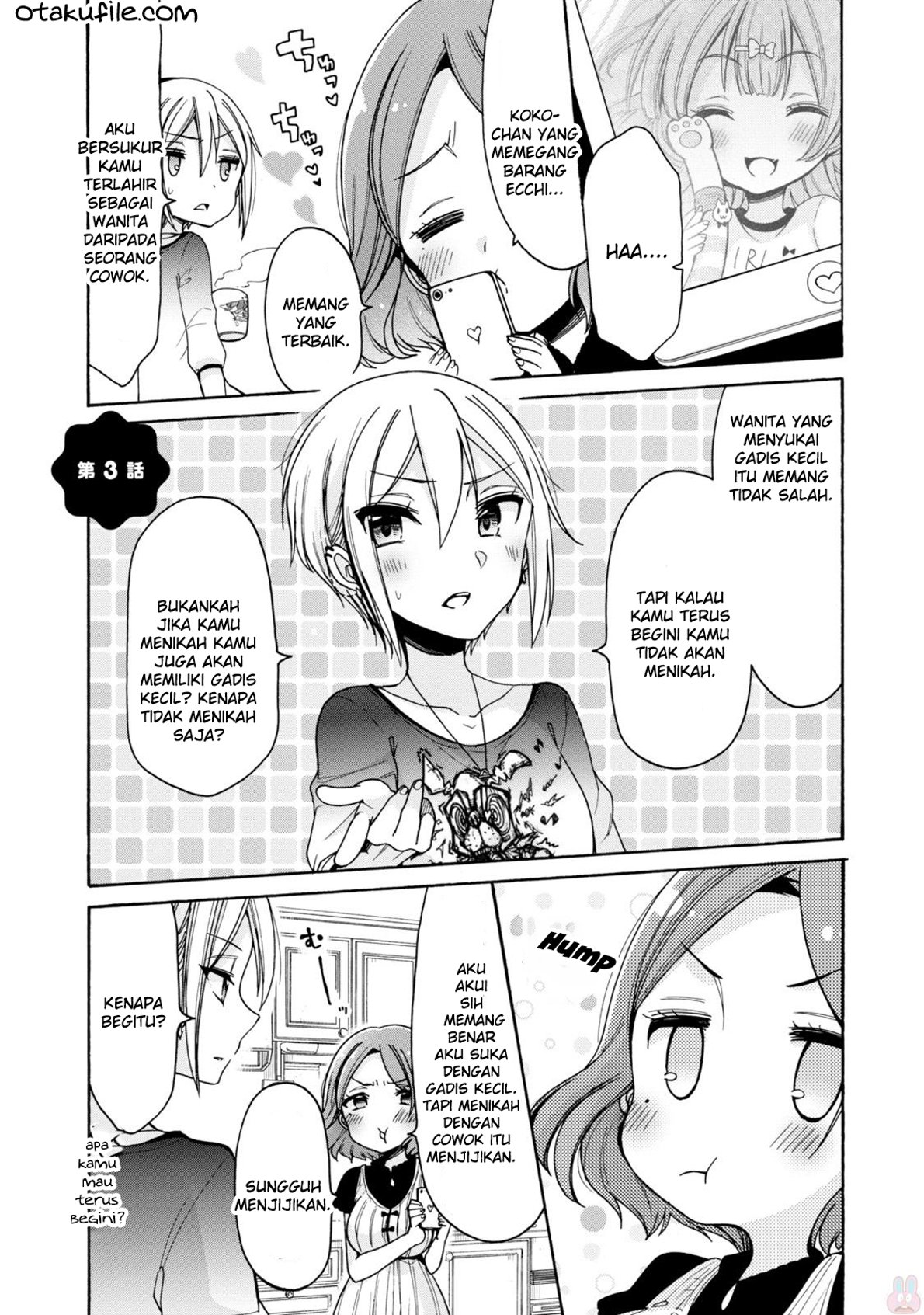 Oneesan wa Joshi Shougakusei ni Kyoumi ga Arimasu. Chapter 3 - halaman 1