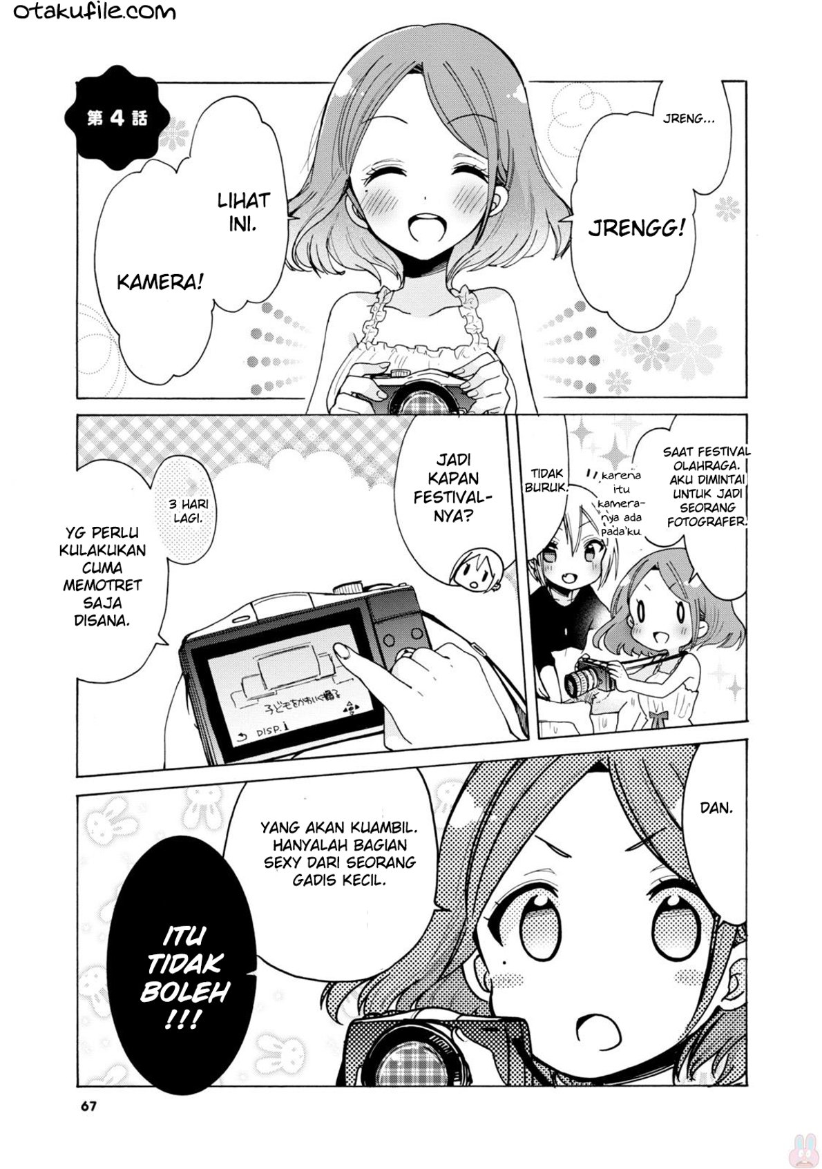 Oneesan wa Joshi Shougakusei ni Kyoumi ga Arimasu. Chapter 4 - halaman 3